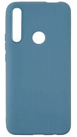 Силиконовый чехол для Huawei P Smart Z/Honor 9X матовый морской синий