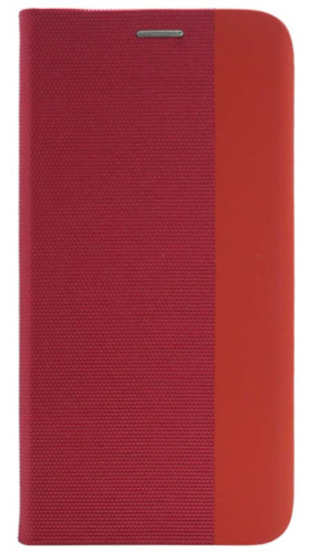 Чехол-книга Grid Case для Infinix HOT 30i красный фото 2