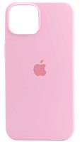 Задняя накладка Soft Touch для Apple Iphone 14 светло-розовый