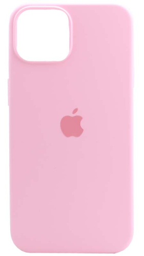 Задняя накладка Soft Touch для Apple Iphone 14 светло-розовый