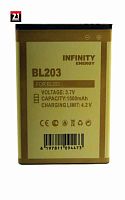 Аккумуляторная батарея Infinity для Lenovo A278T/A308t/A318T/A66/A365E/A369i BL203 (1500mAh)
