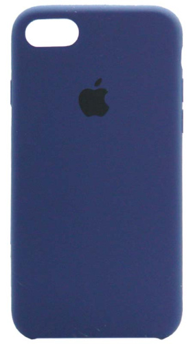 Задняя накладка Soft Touch для Apple iPhone 7/8 полночный синий