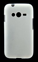 Силиконовый чехол для Samsung SM-G313 Galaxy Ace 4 Lite матовый (белый)