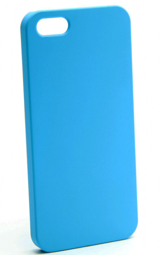 Задняя накладка Good Glam iPhone 5 (голубая)