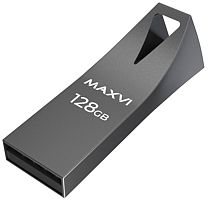 128GB флэш драйв Maxvi темно-серый (FD128GBUSB20C10MK2)