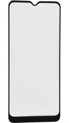 Противоударное стекло для Samsung Galaxy A12/A125 с полной проклейкой 5d чёрный