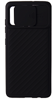 Силиконовый чехол для Samsung Galaxy A51/A515 camera protection черный