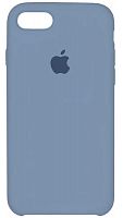 Задняя накладка Soft Touch для Apple iPhone 7/8 серо-голубой