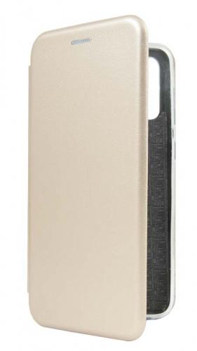 Чехол-книга OPEN COLOR для Samsung Galaxy A50/A505 золотой