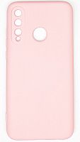 Силиконовый чехол Soft Touch для Huawei Honor 10i розовый