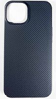 Задняя накладка для Apple Iphone 13/14 карбон черный