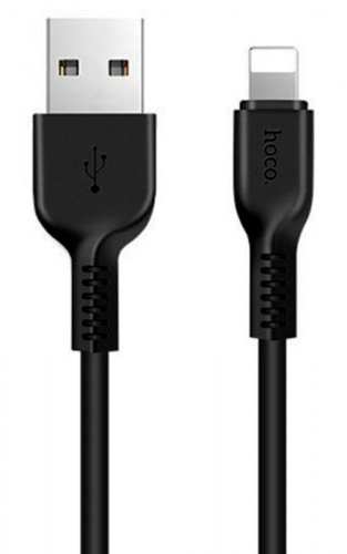 Кабель USB - Apple 8 pin HOCO X20 1.0м 2.1A чёрный