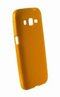 Силиконовый чехол для SAMSUNG SM-G360H Galaxy Core Prime глянцевый (желтый)
