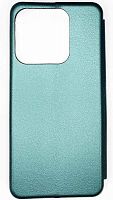 Чехол-книга OPEN COLOR для Realme C61/C63 изумрудный