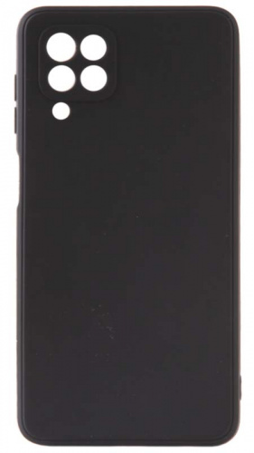 Силиконовый чехол для Samsung Galaxy M32/M325 плотный с защитой камеры черный