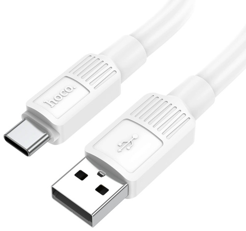 Кабель USB - Type-C HOCO X84 Solid 1.0м, 3.0A белый