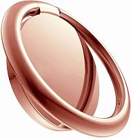 Кольцо-держатель для телефона металл розовое золото