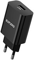 СЗУ 1 USB Exployd EX-Z-1418 2.4A easy home charger чёрный