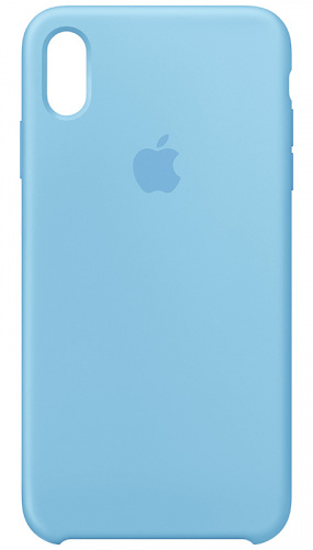 Задняя накладка Soft Touch для Apple iPhone XR небесно-голубой