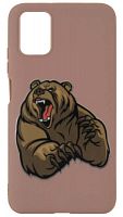 Силиконовый чехол для Xiaomi Poco M3 злой медведь