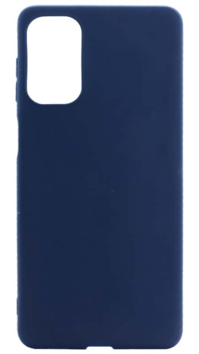 Силиконовый чехол для Samsung Galaxy M52/M525 матовый синий