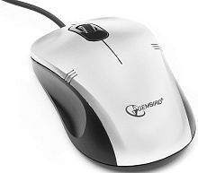 Мышь Gembird MOP-100-S, USB, серебристый, 2кнопки+колесо кнопка, 1000 DPI, кабель 1.45-1.5м