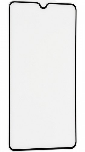 Противоударное стекло для Samsung Galaxy A07/A075 с полной проклейкой чёрный