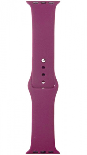 Ремешок на руку для Apple Watch 38-40mm силиконовый Sport Band ягодный