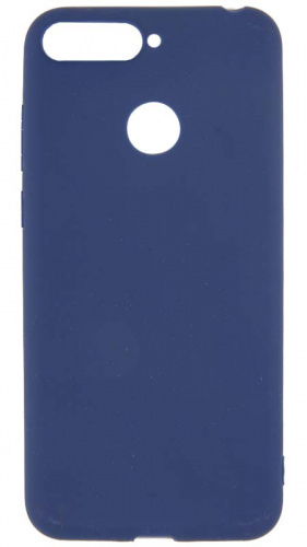 Кейс для смартфона ''Matt case'' для Honor 7A Pro / Y6 Prime 2018, TPU, матовый, синий