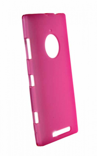 Силикон Nokia Lumia 830 матовый розовый