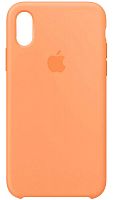 Задняя накладка Soft Touch для Apple iPhone XR морковный