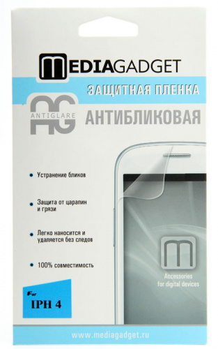 Пленка Media Gadget PREMIUM для Apple iPhone 4 матовая