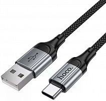 Кабель USB - Type-C HOCO X121 Nuevo, 1.5 м, 3A чёрный