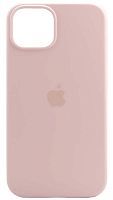Задняя накладка Soft Touch для Apple Iphone 14 бледно-розовый