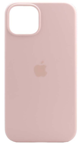 Задняя накладка Soft Touch для Apple Iphone 14 бледно-розовый