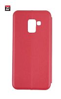Чехол-книга OPEN COLOR для Samsung Galaxy A8/A530 красный
