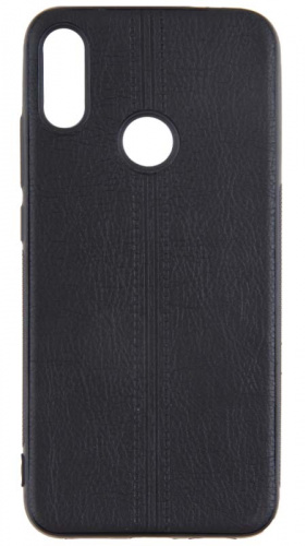 Силиконовый чехол для Xiaomi Redmi Note 7 эко кожа чёрный Силиконовый чехол для Xiaomi Redmi Note 7 эко кожа чёрный
