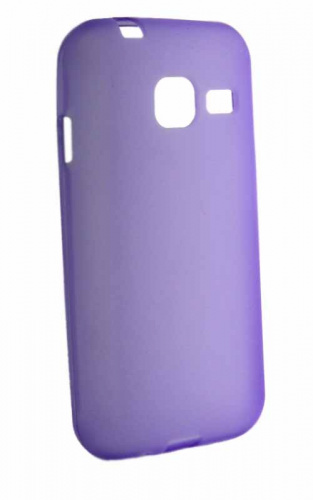 Силиконовый чехол для Samsung Galaxy J105/J1 mini фиолетовый матовый