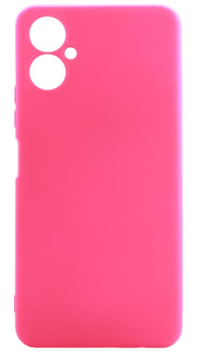 Силиконовый чехол Soft Touch для Tecno Camon 19 Neo неоновый розовый