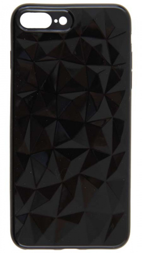 Силиконовый чехол для Apple iPhone 7 Plus/8 Plus призма чёрный