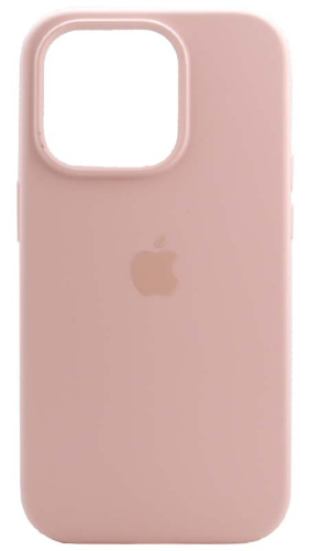 Задняя накладка Soft Touch для Apple Iphone 14 Pro бледно-розовый