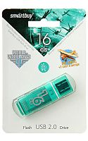 16GB флэш драйв Smart Buy Glossy Series, Green
