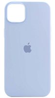 Задняя накладка Soft Touch для Apple Iphone 14 Plus светло-голубой