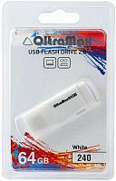 64GB флэш драйв OltraMax 240 2.0 белый