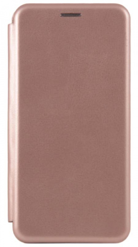 Чехол-книга OPEN COLOR для Xiaomi Redmi Note 10/Note 10S розовое золото