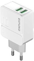 СЗУ 2 USB Exployd EX-Z-1431 2.4A easy home charger белый