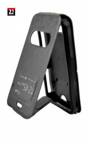 Универсальный чехол-книжка "Vertical Case 4.3-4.5"" (Черный)