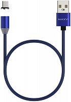 Кабель USB - Type-C Maxvi MCm-01T синий