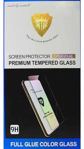 Противоударное стекло Mietubl для OPPO F11 Pro/Vivo V15/S1/K3/Realme X с полной проклейкой чёрный