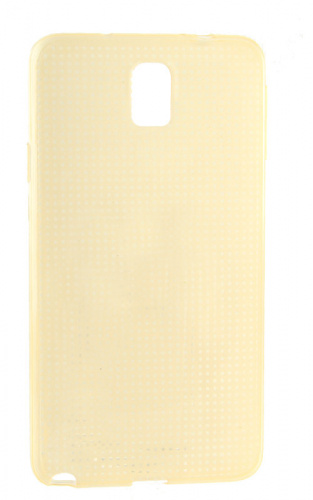 Силиконовый чехол Puloka для Samsung SM-N7505 Galaxy Note 3 Neo 0,58 mm (прозрачно-золотой)